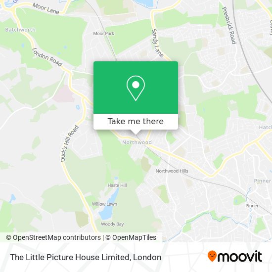 The Little Picture House Limited map