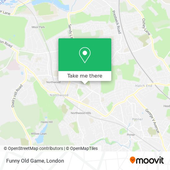 Funny Old Game map