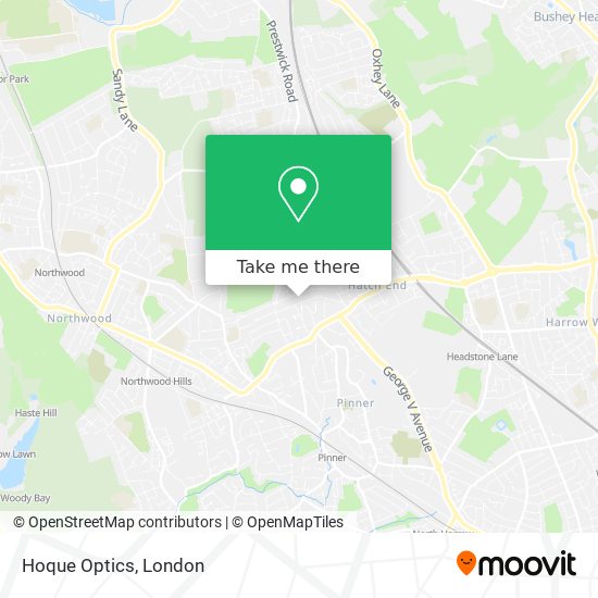 Hoque Optics map
