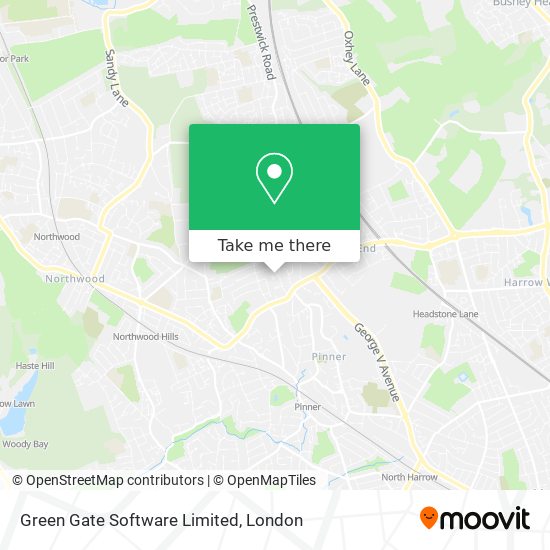 Green Gate Software Limited map