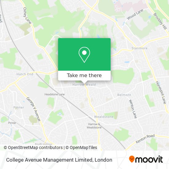 College Avenue Management Limited map