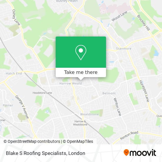 Blake S Roofing Specialists map