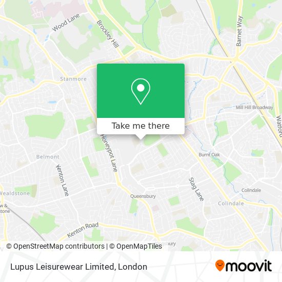 Lupus Leisurewear Limited map