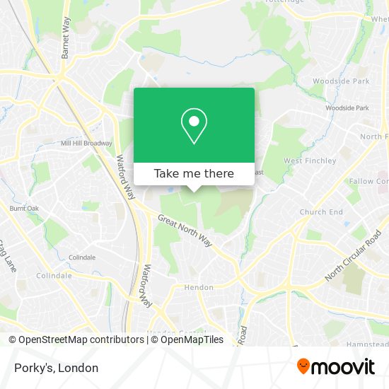 Porky's map