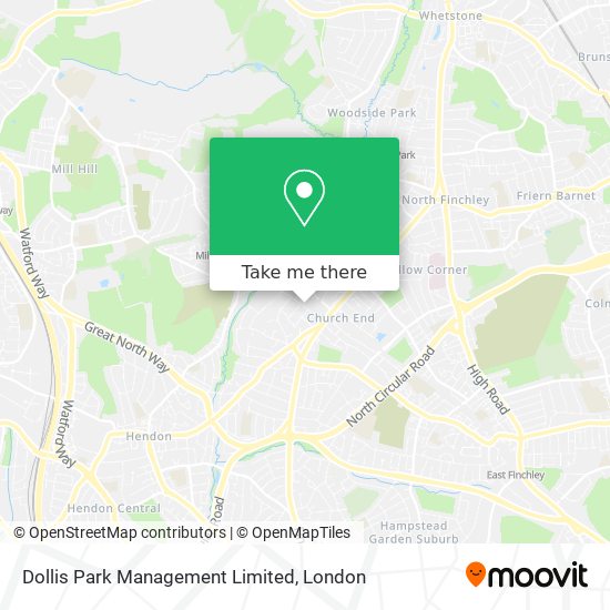Dollis Park Management Limited map