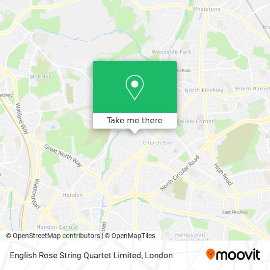 English Rose String Quartet Limited map