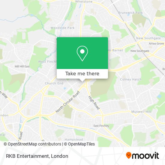 RKB Entertainment map