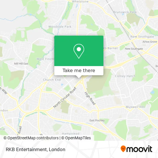 RKB Entertainment map
