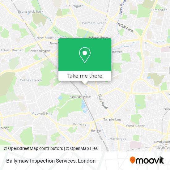 Ballymaw Inspection Services map