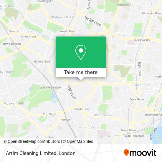 Artim Cleaning Limited map