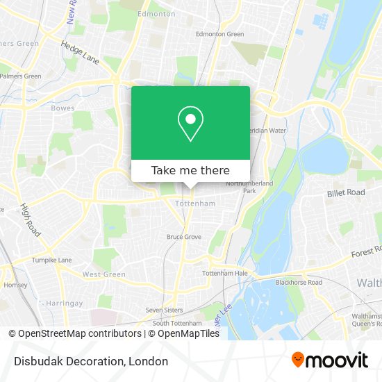 Disbudak Decoration map