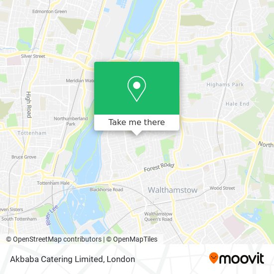 Akbaba Catering Limited map