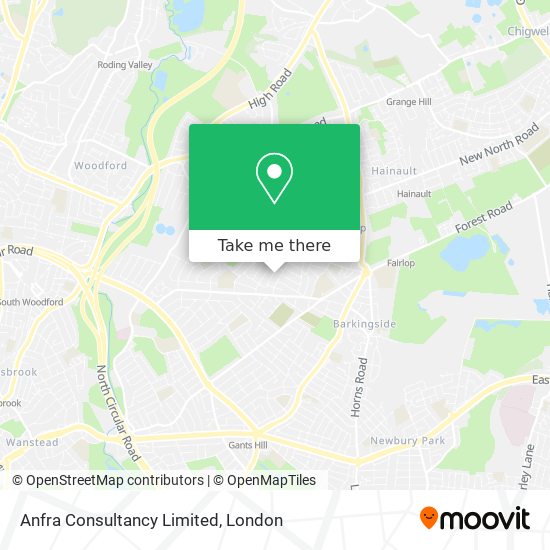 Anfra Consultancy Limited map
