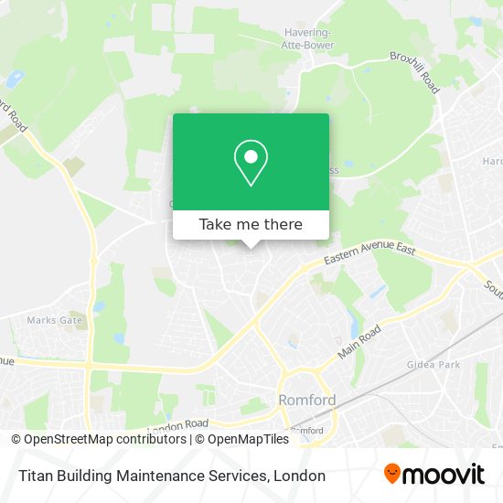 Titan Building Maintenance Services map