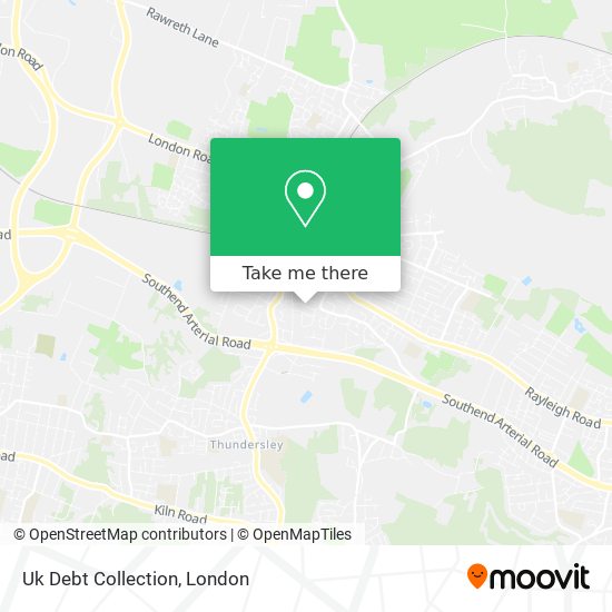 Uk Debt Collection map
