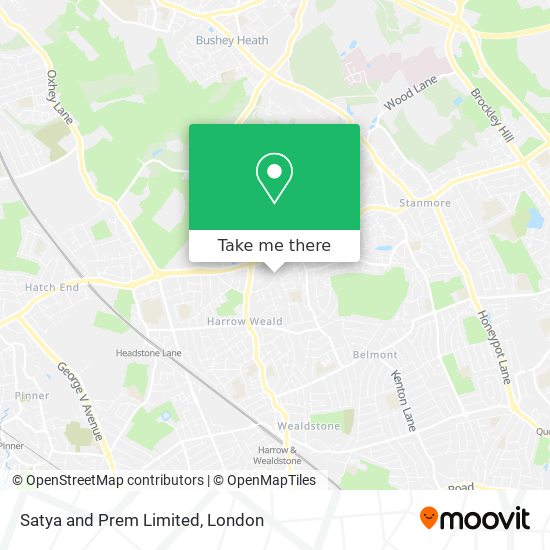 Satya and Prem Limited map