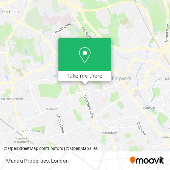 Mantra Properties map