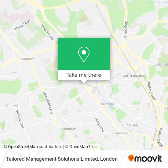 Tailored Management Solutions Limited map