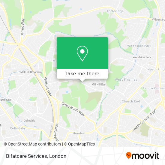 Bifatcare Services map