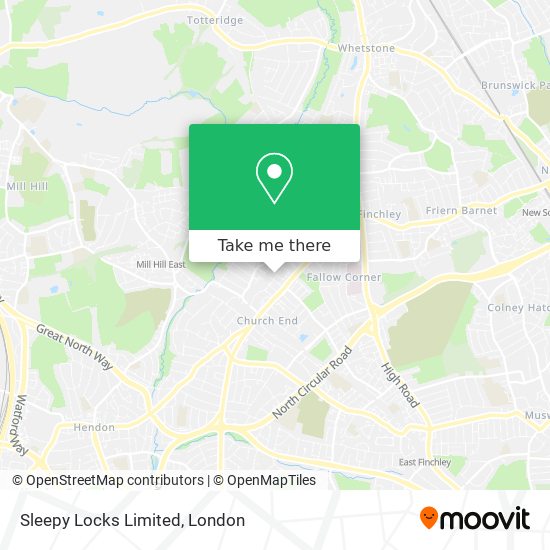 Sleepy Locks Limited map