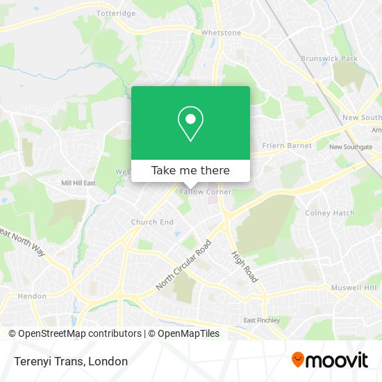 Terenyi Trans map