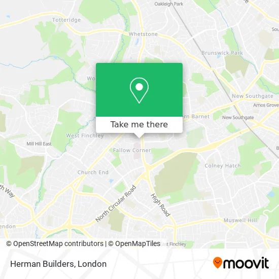 Herman Builders map