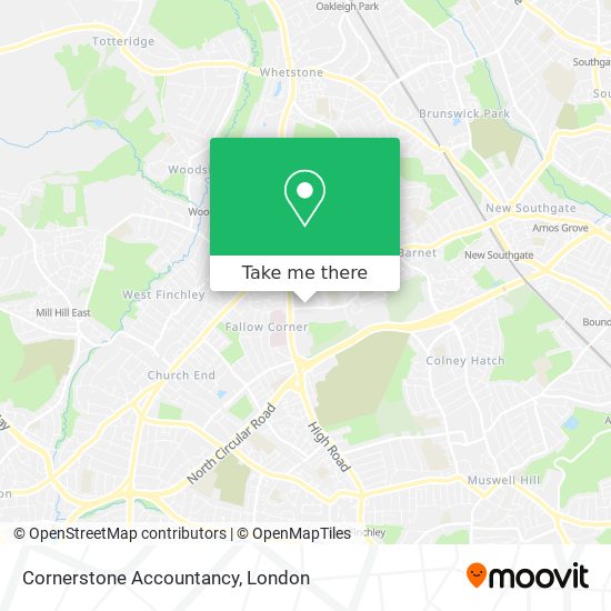Cornerstone Accountancy map