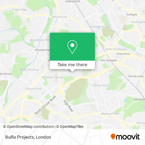 Bulfix Projects map