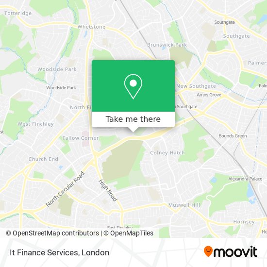 It Finance Services map