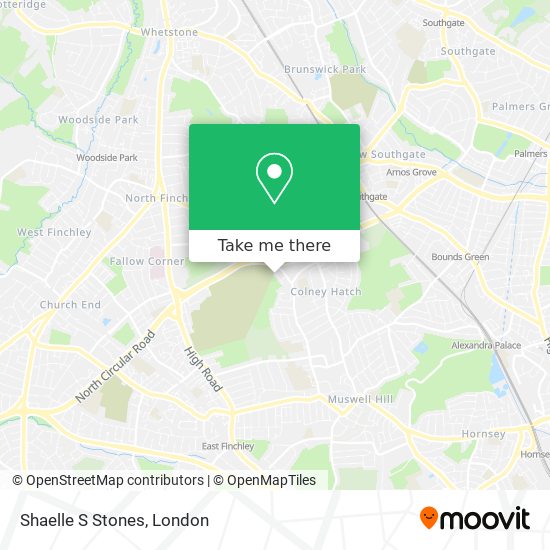 Shaelle S Stones map