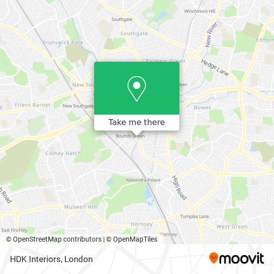 HDK Interiors map