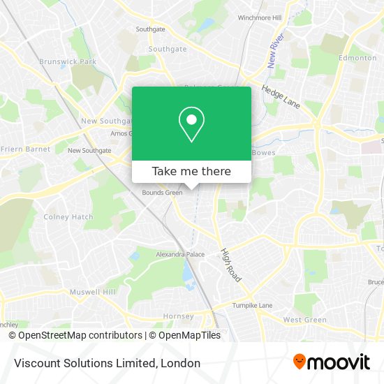 Viscount Solutions Limited map