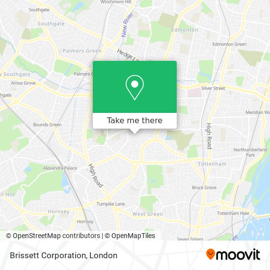 Brissett Corporation map