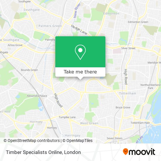 Timber Specialists Online map