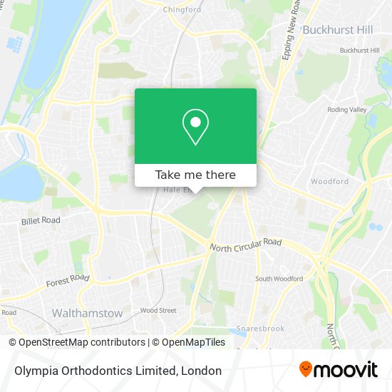 Olympia Orthodontics Limited map