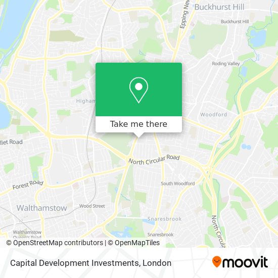 Capital Development Investments map