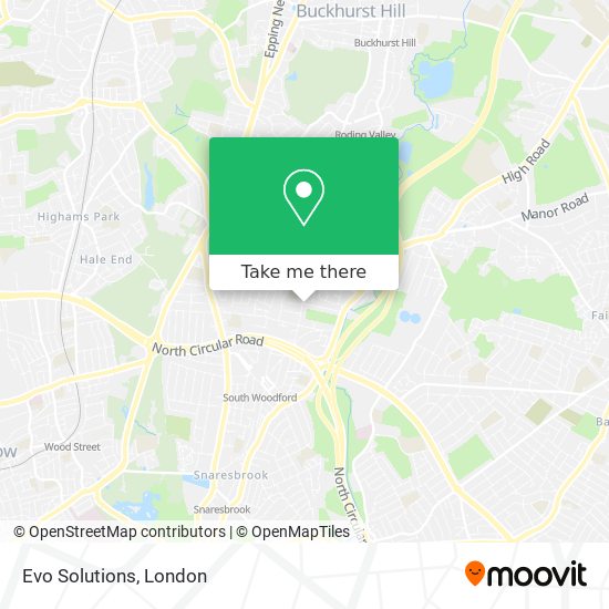 Evo Solutions map