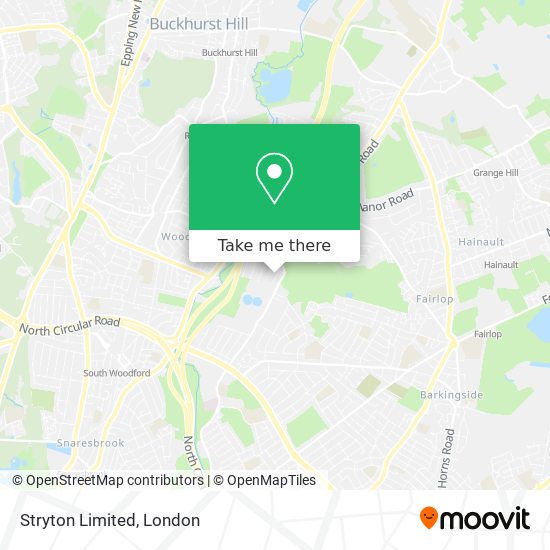Stryton Limited map