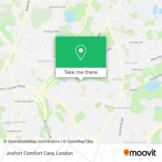 Josfort Comfort Care map