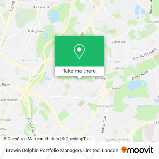Brewin Dolphin Portfolio Managers Limited map
