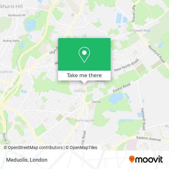 Meduolis map