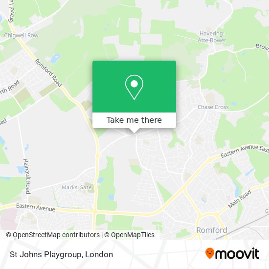 St Johns Playgroup map