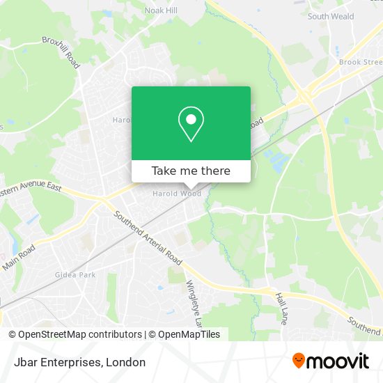 Jbar Enterprises map