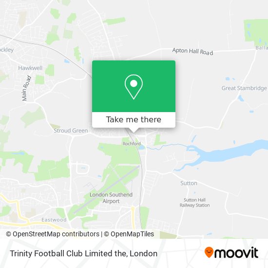 Trinity Football Club Limited the map