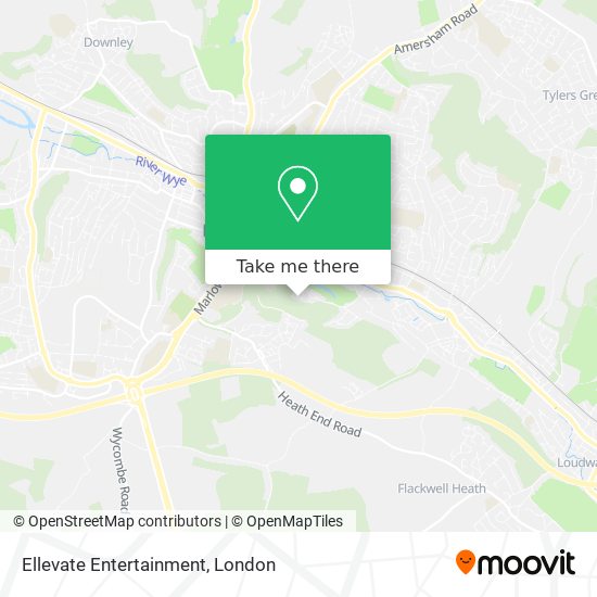 Ellevate Entertainment map