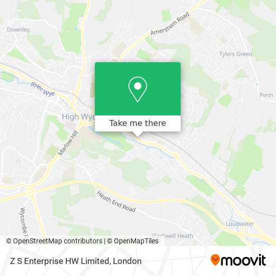Z S Enterprise HW Limited map