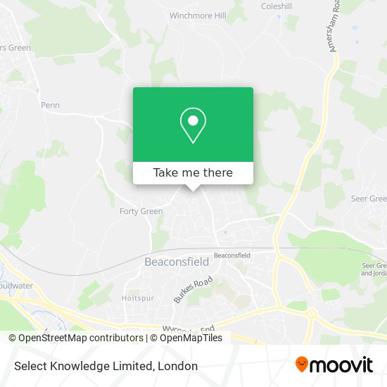 Select Knowledge Limited map