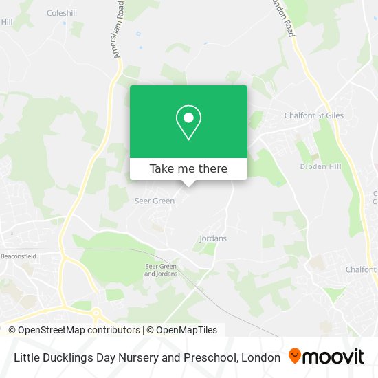Little Ducklings Day Nursery and Preschool map