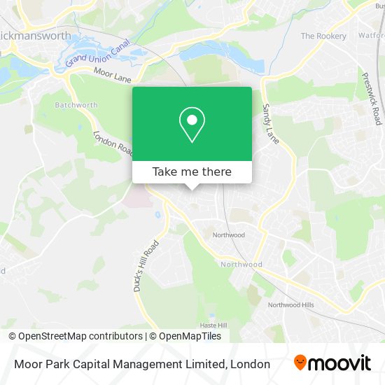 Moor Park Capital Management Limited map