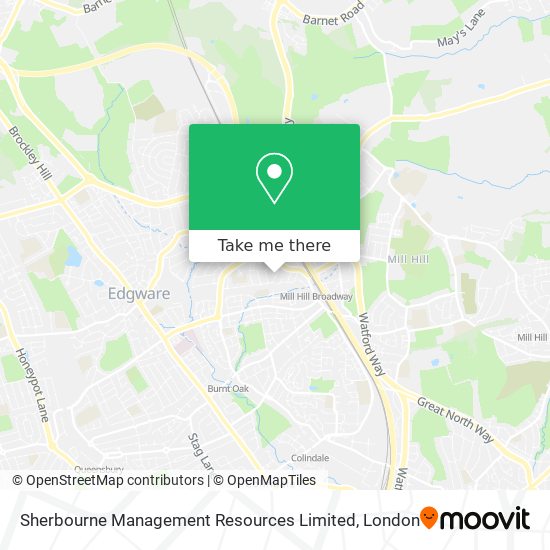 Sherbourne Management Resources Limited map